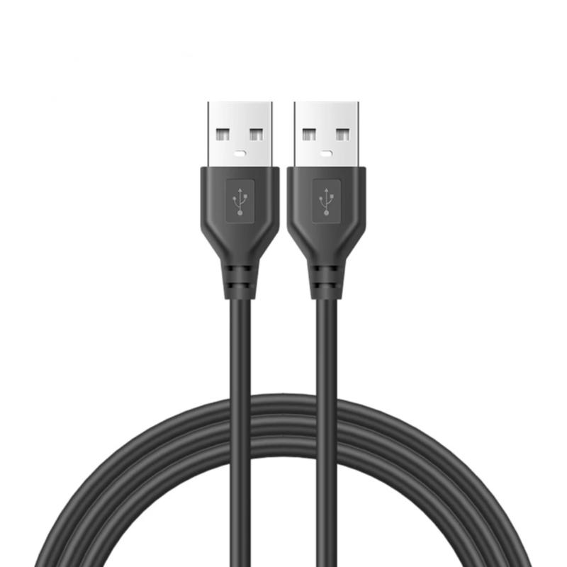 Rakuten - 【USB3.0高速転送】USB Aオス⇔Aオス ケーブル ブラック 外付けHDD・PC・USBハブ接続用 高耐久タイプ
