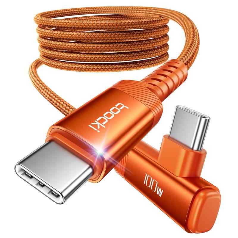 Rakuten - toocki USB C ケーブル L字 100W/5A
