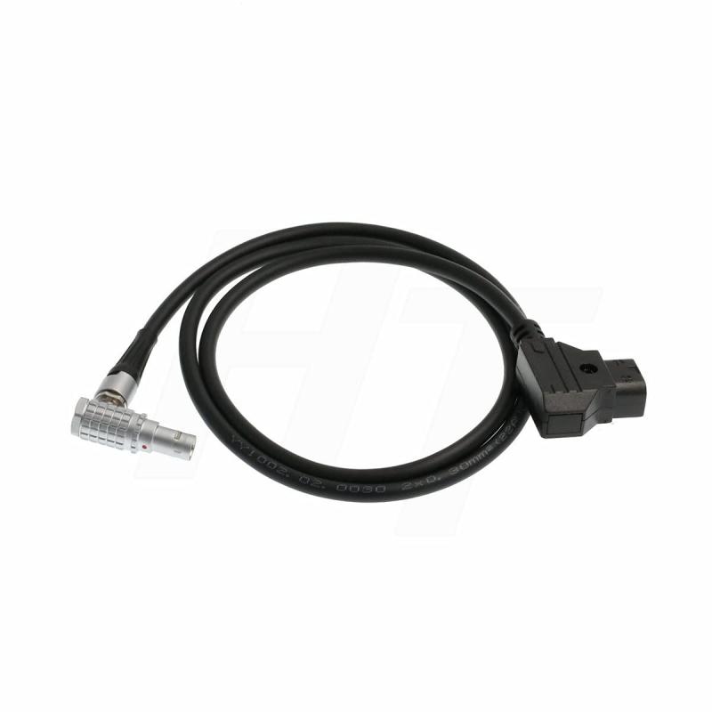 HangTon P-tap D-tap 0B 7ピン 直角電源ケーブル Tilta Nucleus-Mモーター用 80CMFHG 0B 7ピンオス直角90度プラグからDタップ。Nucleus-MモーターにPタップ電源出力ポートから電力を供給できるケーブルです。このケーブルをモーターの1つに差し込み、Nucleus-Mの7ピンから7ピン電源ケーブルを使用して、他のモーターにデイジーチェーン電源をつなぐだけです。長さ:80cm。Tiltaレンズコントロールシステム用。