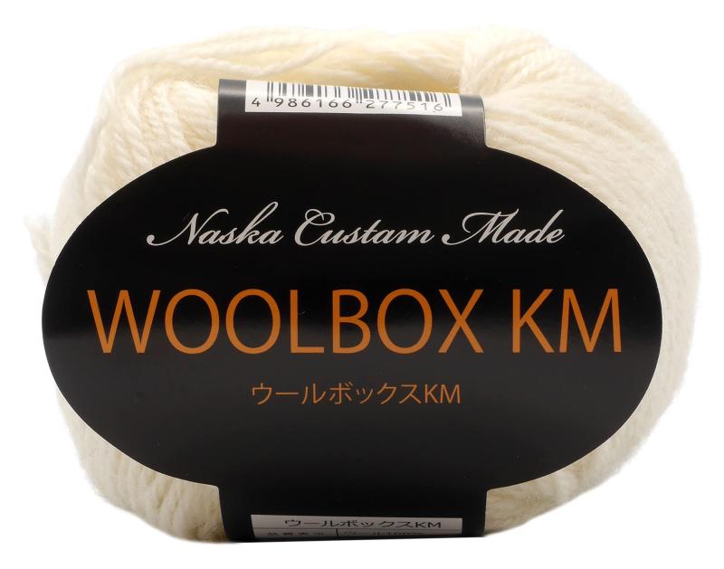NASKA 手編み毛糸 ウールボックスKM 並太 COL.103 ホワイト 系 40g約100m N-78太さ:並太仕立:40g 約100m素材:ウール100%使用針:棒針5~6号、かぎ針5/0~6/0号標準ゲージ:(棒針)21目・29段