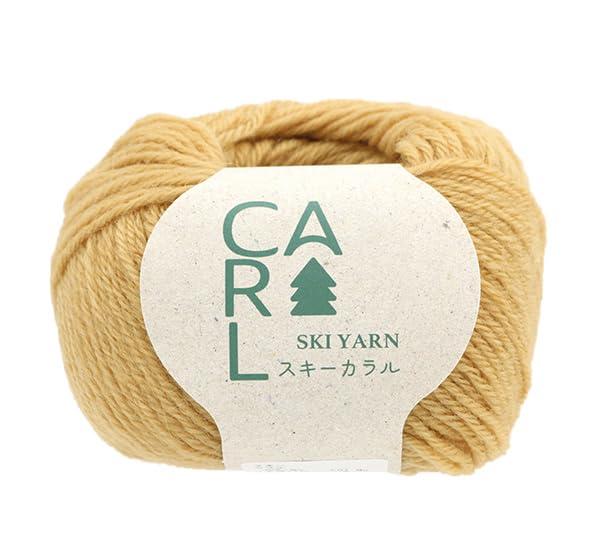 SKIYARN スキーヤーン 秋冬毛糸 『スキーカラル 7305番色』仕立:1玉30g巻(約96m)構成:ウール70%、アルパカ20%、アクリル10%使用針:棒針4～5号、かぎ針5/0～6/0号標準ゲージ:21～23目29～31段使用糸量(玉):婦人セーター10～12玉、紳士セーター13～15玉