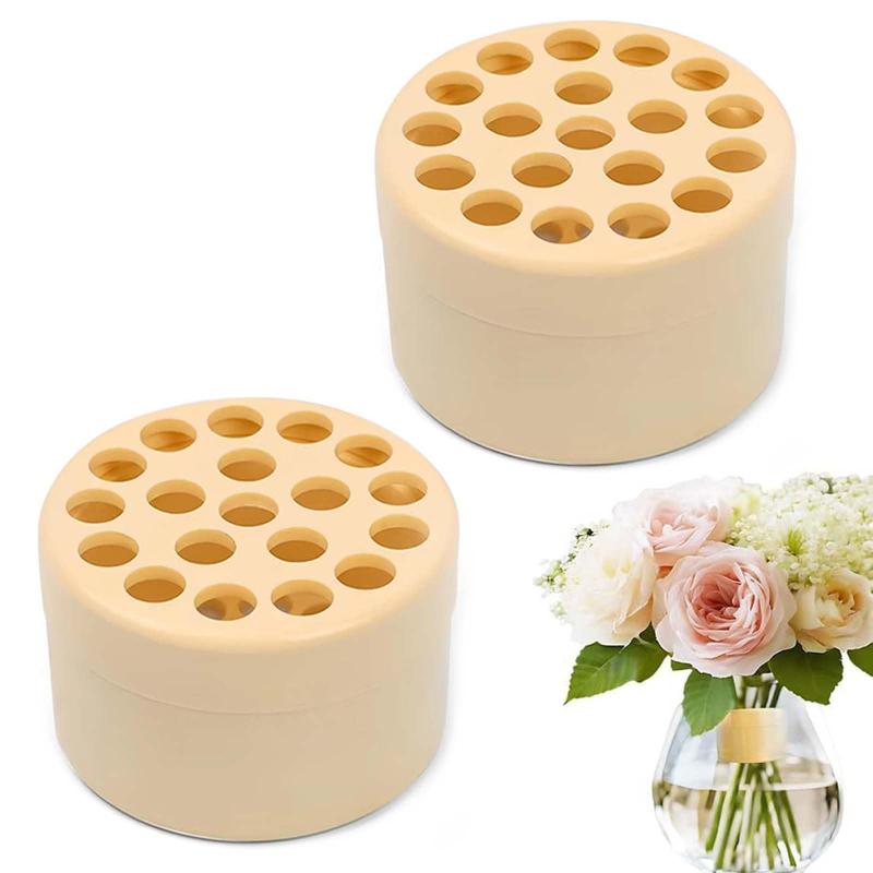 PAVIKE 生け花用剣山 (2個入り)針なし 花立て 花留め 生け花用品 剣山 花茎立て 花束スタンド 花飾り 生け花 道具生け花ツール フラワーアレンジ 丸形 stellarshop-10226877 stellarshop パッケージ画像