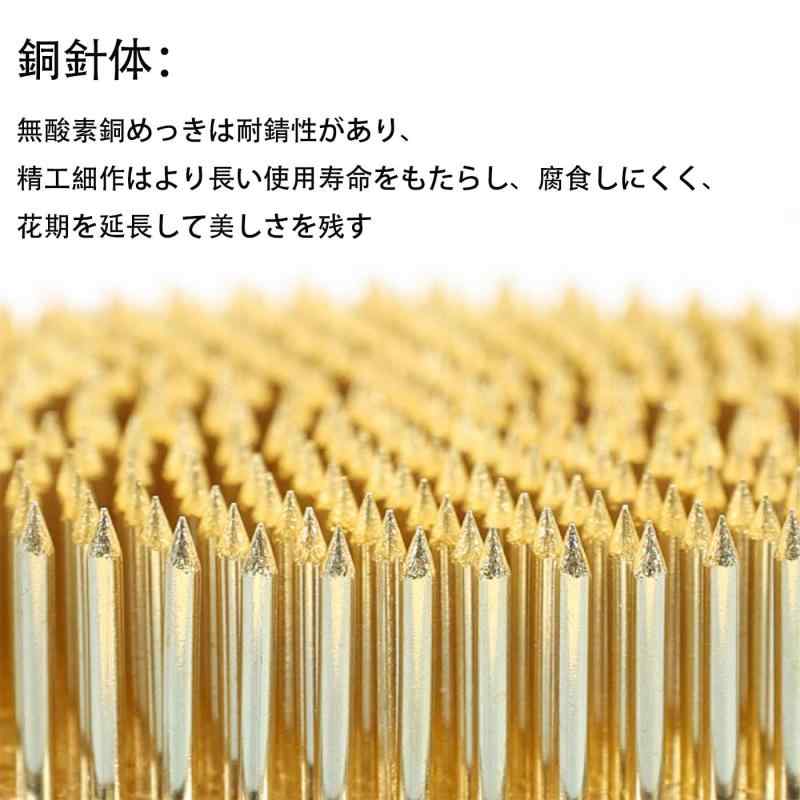 Mirhua 剣山 生け花 丸形 4個 フラワーアレンジメント 装飾 花留 華道 一輪挿し 花留め 直径23mm stellarshop-10226879 stellarshop サンプル画像2