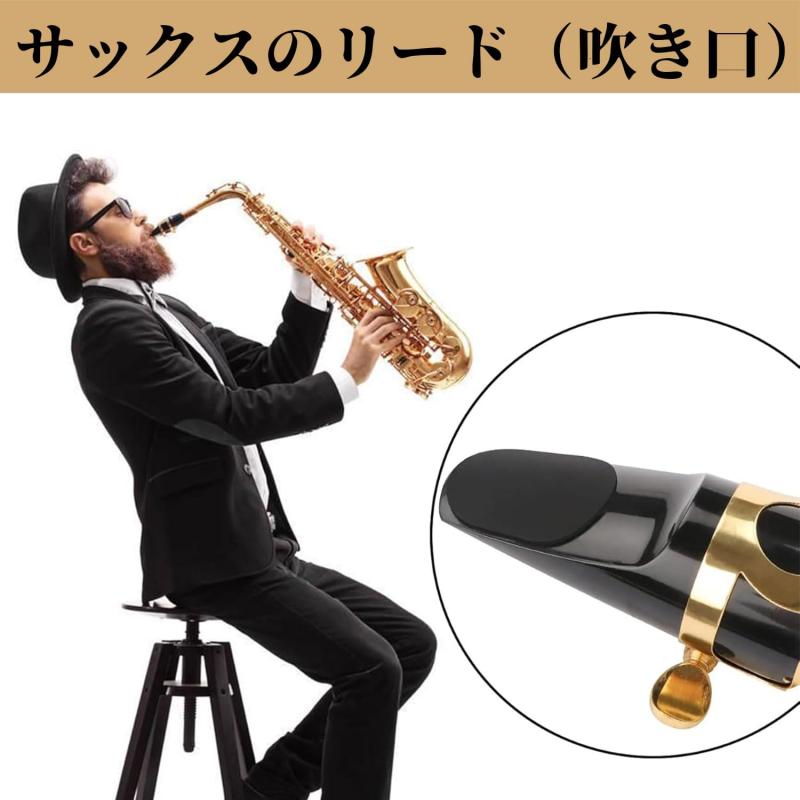 Lznnnnni マウスピースパッチ クラリネット サックス用 食品級シリコン 0.8mm 24枚セット 自粘タイプ 滑り止め 歯保護 ソプラノ アルトサックス対応 stellarshop-10237655 stellarshop サンプル画像3