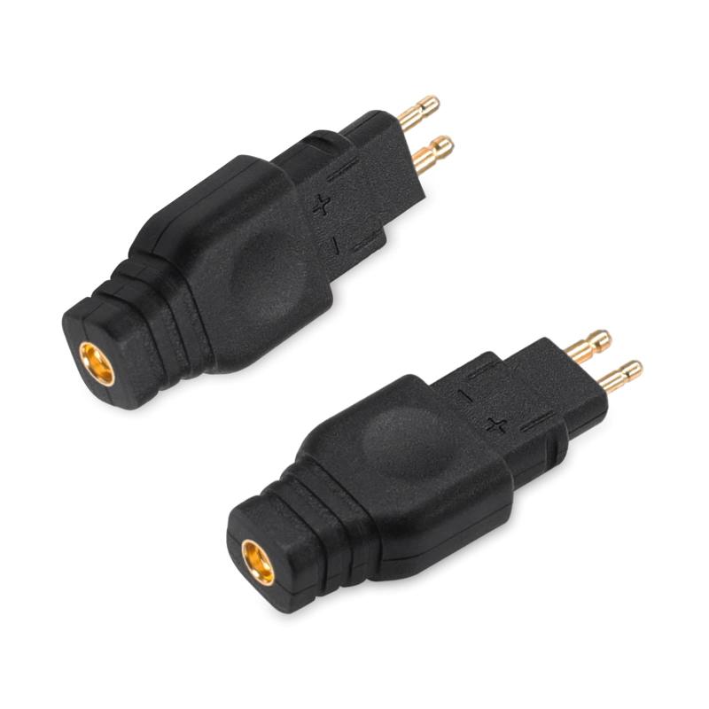 okcsc HD580-MMCX 変換コネクター コネクターキット ゼンハイザー用 HD580（オス） to MMCXコネクタ（メス） HD650・HD600・HD565・HD545等に適合 2個セット本製品とお好きなMMCXケーブルを使用して、自分専用のオリジナルゼンハイザー用HD580ケーブルを変更することが可能です。一体成形技術により、軽量化を実現しました。また、千住金属のはんだ錫銀めっきで、耐食性に優れ、高い信頼性を提供します。コネクタ－部には金メッキ加工を施しており、接点の損失を最小限にしています。超コンパクト設計です。差し込むだけで変換することが可能です。対応機種【イヤホン側】：SENNHEISER用 HD414・HD650・HD600・HD580・HD565・HD545・HD535・HD525・HD265