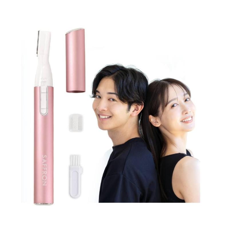 seathestars フェイスシェーバー レディース メンズ 眉毛シェーバー シェーバー 女性 男性 電動シェーバー 電池式 眉毛カッター【お肌にも安心】 2枚刃構造のため、2枚の刃で毛を挟んでカットするので、お肌に触れずに優しい仕上がりとなります。【眉毛から全身まで使える】 2種類の長さの眉コーム付きなのでお好きな長さにカットできます。 これ1本で眉や産毛、全身きれいに。【ヘッド部分水洗いOK】 ヘッドのブレードは取り外して水洗いが可能です。 いつでも清潔にご使用いただけます。【軽量コンパクトたったの19g】 わずか19g軽量かつコンパクトな仕様なので、 旅行やちょっとしたお出かけの際にも気軽に持ち運べます。本体サイズ：約幅15×高さ130×奥行13mm 本体重量：約18.8g 素材・成分：アルミニウム、ステンレス、鉄、ABS