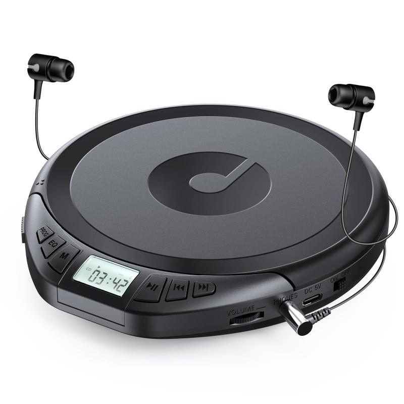 キッチン・食器 Gueray CDプレーヤー Bluetooth受信/送信 スピーカー