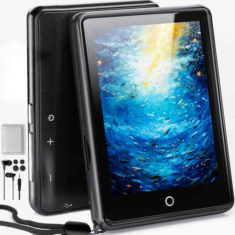 ODEJOI 64GB MP3プレーヤー Bluetooth 5.3 自動再接続 スピーカー内蔵 2.8インチタッチスクリーン ホワイトノイズ18種 録音対応 FMラジオ レジューム再生・ブックマーク Hi-Fi音質 microSD最大128GB 音楽専