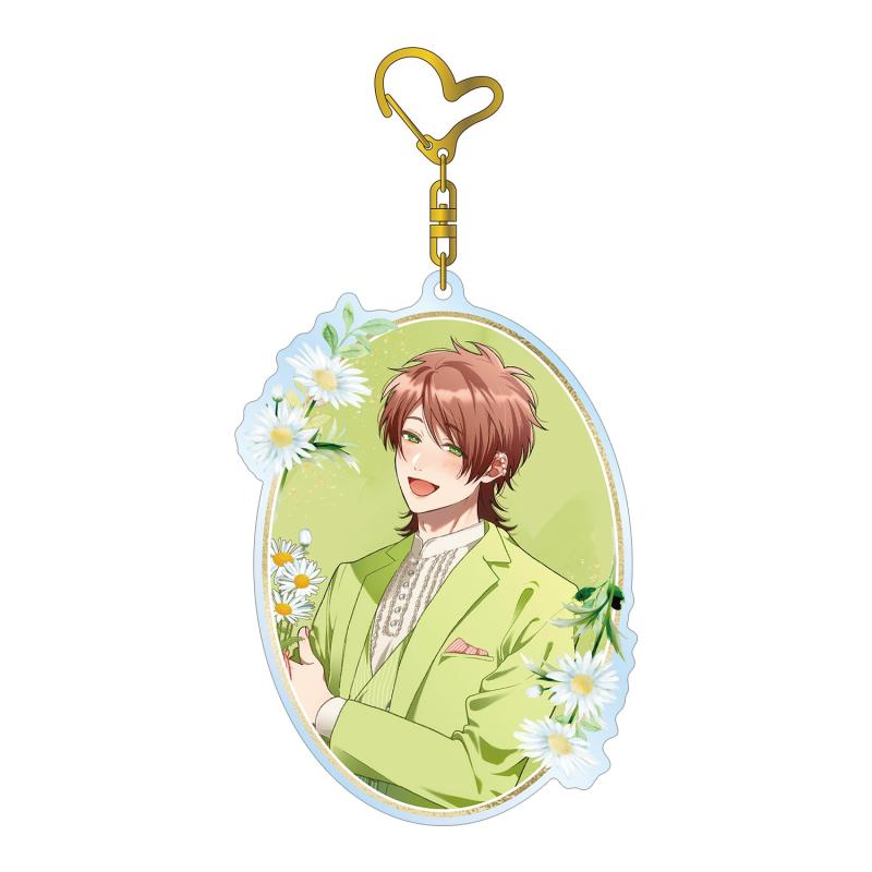 ヤリチンビッチ部 おげれつたなか先生 描き下ろし 遠野 高志 スーツver. BIGアクリルキーホルダー
