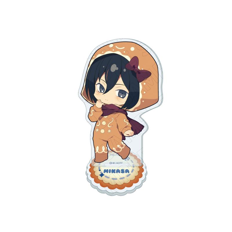 3 oclock 進撃の巨人 ミカサ ミニキャラBIGアクリルスタンド