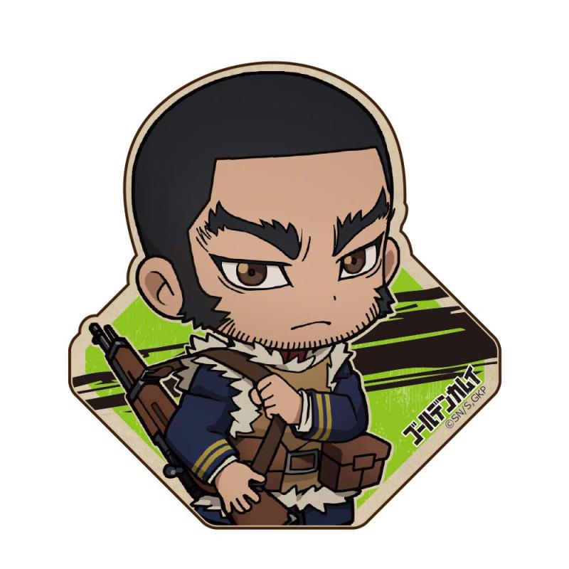 Rakuten - アズメーカー(Azu Maker)ゴールデンカムイ ウッドクリップ(安全ピン付) 谷垣源次郎