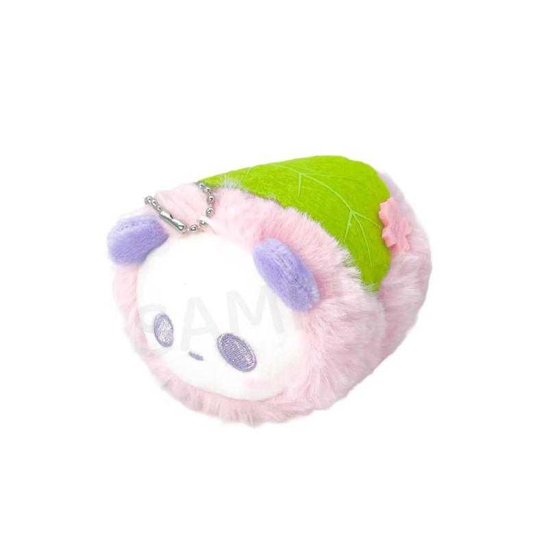 タピオカ タピオカオリジナル パンダ 桜餅マスコット パープル(C)TAPIOCA本体サイズ:H65×W70×D90mm素材:ポリエステル、金属