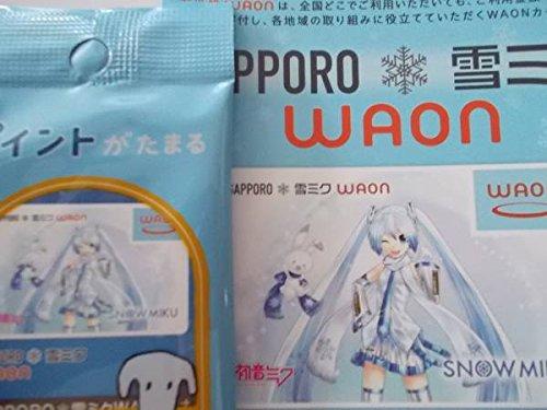 雪ミク WAONカード 初音ミク 札幌雪まつり ご当地ワオン