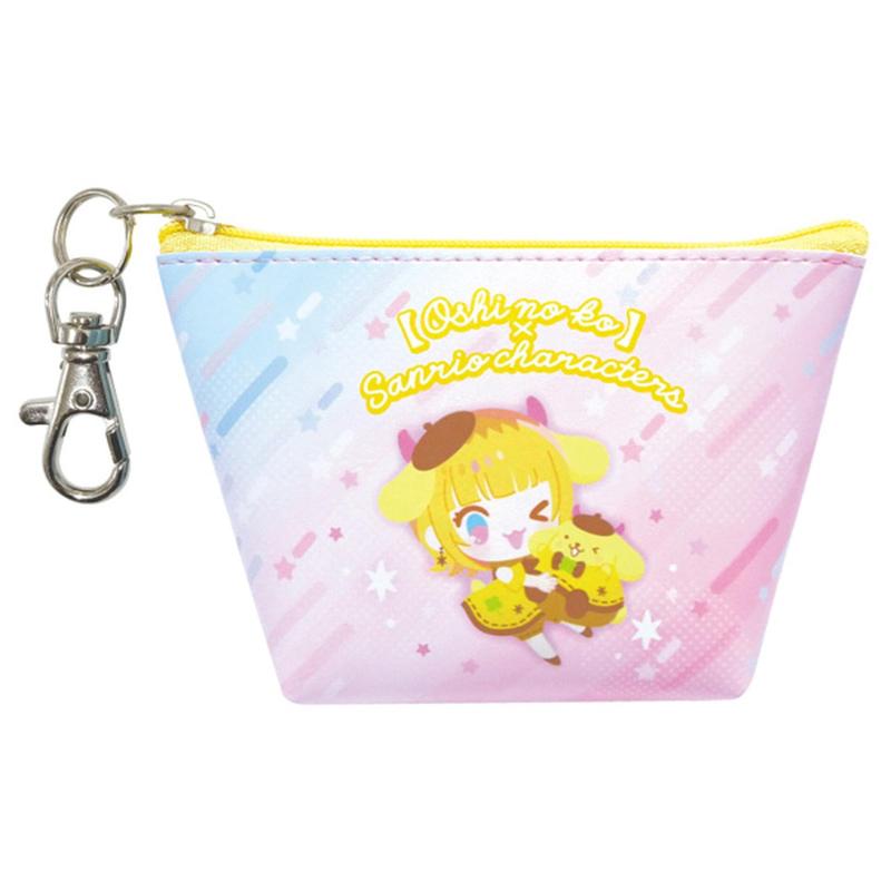 ケイカンパニー 推しの子×サンリオキャラクターズ 船形ミニポーチ MEMちょ ポムポムプリン H80×W115×D45mm OSAC-FMP-MEM