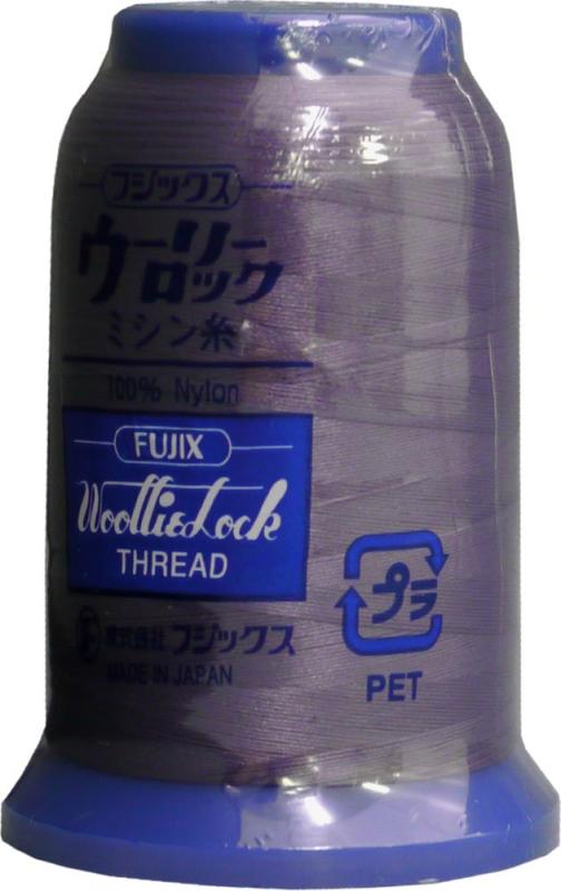 Fujix ウーリーロックミシン糸 25g 46仕立：25g素材：ナイロン100％ロックミシンの振り糸としてお使いください。