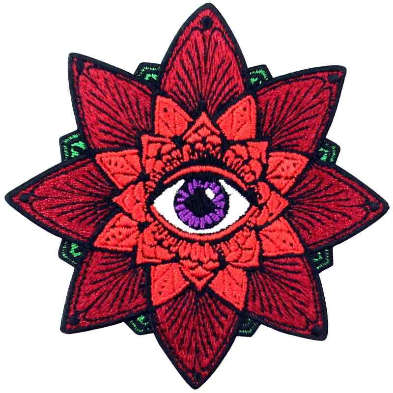 アステカの目刺繍のバッジのアイロン付けまたは縫い付けるワッペンシングルサイズ：8.8 * 8.8 センチ。100%刺繍背面処理：超強い熱接着剤、いかなる生地にアイロンをかけたり、縫ったりできる。しかも、素晴らしい耐水性があり、抜け落ちない。安全性：刺繍はすべて安全検査に合格し、人体に安全である。使いやすい：弊店のラベルを使ったら、15秒だけで自分の個性的な服装をDIYできる。包装：1枚装。