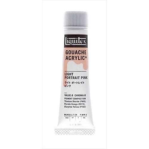 リキテックス(Liquitex) ガッシュ・アクリリック プラス 001 ライトポートレートピンク 20ml