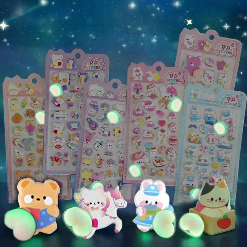 国内企画品2026【おしりぷにぷにシール】動物お尻シール 立体 3Dぷっくり触感 プクプク ぷくぷく もちもちPVC素材 可愛いアニマルデザイン 貼り直し可能 貼り付け簡単 手帳 日記帳 ノート ス stellarshop-10281656 stellarshop サンプル画像3