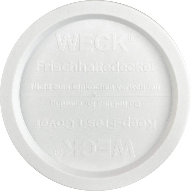 WECK　プラスチックカバー LWECK社ガラスキャニスター　250ml,500ml,750mlに対応電子レンジ・オーブン・冷凍庫 使用不可 ・詳しくは本体に入っている説明書をご覧ください。