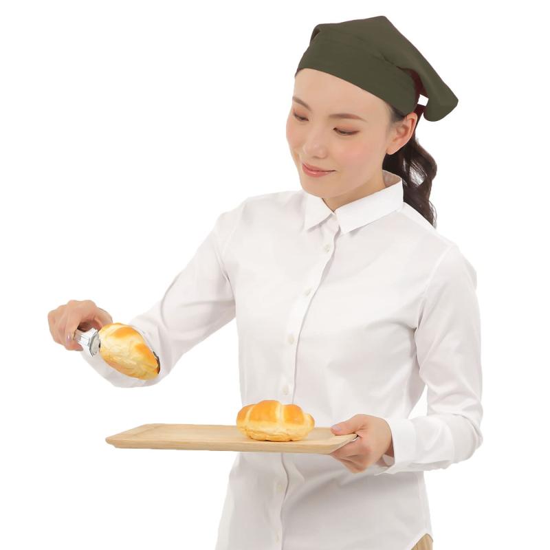 [smile mode] 三角巾マジックテープ三角巾 キッチン用 おしゃれ シンプル エプロンと共に 仕事用 料理教室 家庭用 カフェ 結びやすい しわになりにくい 選べる15カラー 女性用 男性用 フリー