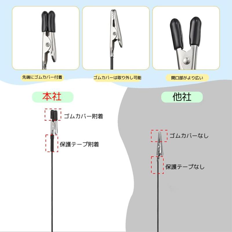 LIKENNY 塗装棒 12本入 塗装ベース マグネット式 プラモデル 工具 金属製 曲げ可能 ゴムカバー付きクリップ 模型ホビー ペインティング 塗装道具 — vista 3