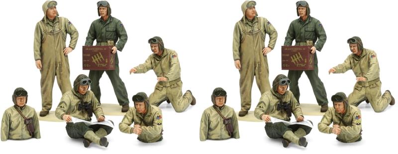 タミヤ 1/35 ミリタリーミニチュアシリーズ No.347 アメリカ陸軍 戦車兵セット ヨーロッパ戦線 プラモデル 35347