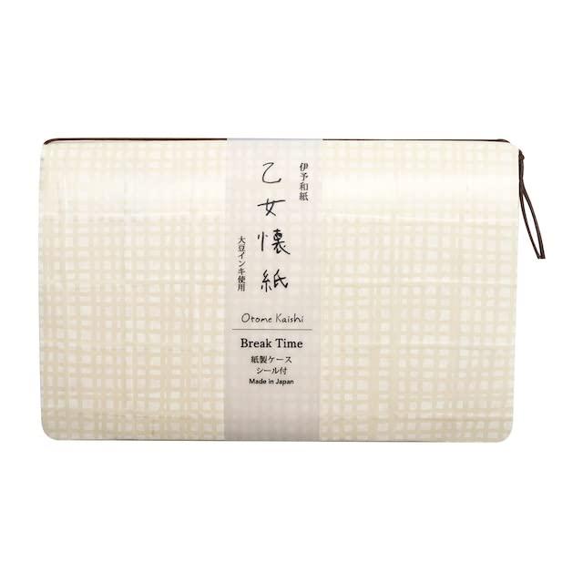 カミイソ産商(Kamiiso) SAIEN 乙女懐紙 ケース付き Break Time 175mm×145mm 20枚入り No.3516内容量:20枚入りサイズ:175mm×145mm素材:伊予和紙柄:Break Timeケース付き