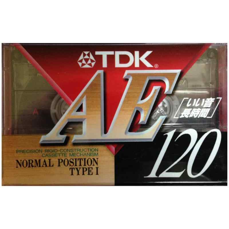 TDK AE120 録音用カセットテープ　120分　ノーマル
