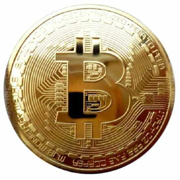 ゴルフマーカー ビットコイン bitcoin ゴルフ レプリカ 仮想通貨 雑貨 コインケース付き 金運アップのお守りに ギフト プレゼント パーティー