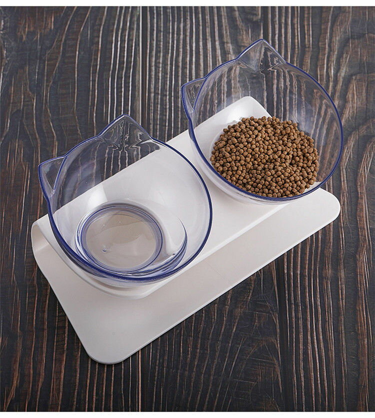 フードボウルペット食べやすい食器犬猫ごはん台フードスタンド傾斜付きエサ入れ水皿ダブルフードボウルお皿かわいいおしゃれ