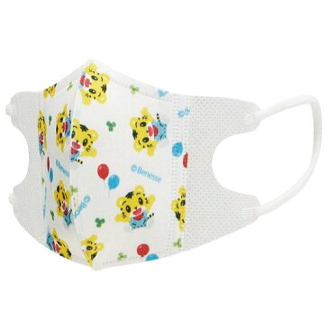 しまじろう マスク ベビー用 5枚入 立体マスク 電車 携帯 使い捨て マスクケース こどもチャレンジ 女の子 男の子 衛生