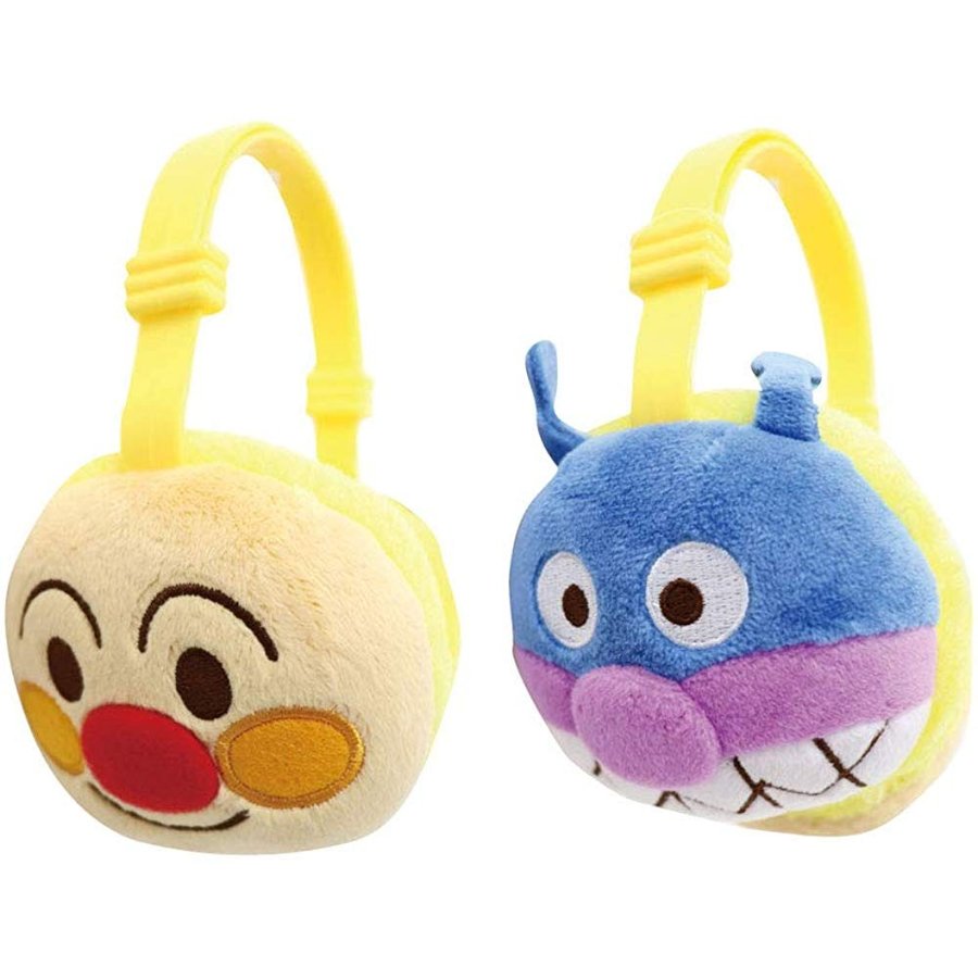 アンパンマン ばいきんまん レシーバー グッズ 耳当て もこもこ キャラクター バンダイ 雑貨 おもちゃ 子供 ネックウォーマー プレゼント クリスマス
