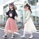 【6%OFFクーポン】韓国子供服 スカート スウィート ロング丈 チュールスカート ボトムス 女の子 チュールスカート ピンク ページュ ブルー パープル グレー ブラック ホワイト 誕生日 結婚式 スカート 発表会 スカート ロング丈 無地 春夏 秋冬 110 120 130 140 150 160