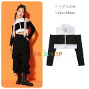 ダンス衣装 女の子 へそ出し トップス 肩出し おしゃれ キッズ 長袖 Tシャツ 立ち襟 hiphop K-pop 舞台 団体服 演出服 ガールズ へそ出し Tシャツ ヒップホップ jazz 原宿系 体育祭 文化祭 普段着も楽ちん ブラック へそ出し Tシャツ 110 120 130 140 150 160 170 180(4)