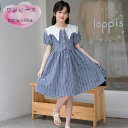 韓国子供服 女の子 ワンピース 半袖 チェック柄 ワンピース 夏着 通学着 お出かけ キッズ ワンピース レジャー 夏 新品 ブルー ワンピース 子ども服 子ど...