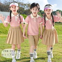 セットアップ ピンク キッズダンス 女の子(Tシャツ+スカート) 男の子(Tシャツ+ショーツ) 女の子(ワンピース) 幼稚園 小学校 演出服 ステージ衣装 練習着 応援団 運動会 甲子園 普段着も楽ちん 半袖 2点セット 上下セット 子供服 団体服 演出服 レジャー おしゃれ 100-180