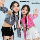 ダンス衣装 女の子 ダンスウェア キッズ hiphop K-pop 舞台 団体服 演出服 おしゃれ スパンコール ダンス衣装 ストリートダンス ジャズダンス 運動会 応援団 クラス チアガール チア 練習着 ベスト、袖カバー、ショーツ、レッグウォーマー ブラック ホワイト ピンク シルバー