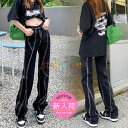 ジーンズ レディース デニムパンツ ストレート ジーパン ワイドパンツ ハイウエスト デニムズボン ロング丈 ゆったり 着痩せ 春夏秋 オシャレ 30代40代50代(4)