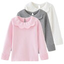 セーター キッズ ベビー服 男の子 女の子 トップス 長袖 ボーダー子供服 ニット セーター 洗える おしゃれ 可愛い スクールセーター ラウンドネック 無地 ...