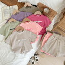 セットアップ キッズ 子供服 女の子男の子 ジャージ 上下セット tシャツ ショートパンツ おしゃれ 可愛い ベビー服 ジュニア 韓国こども服 春 夏 入学 入...