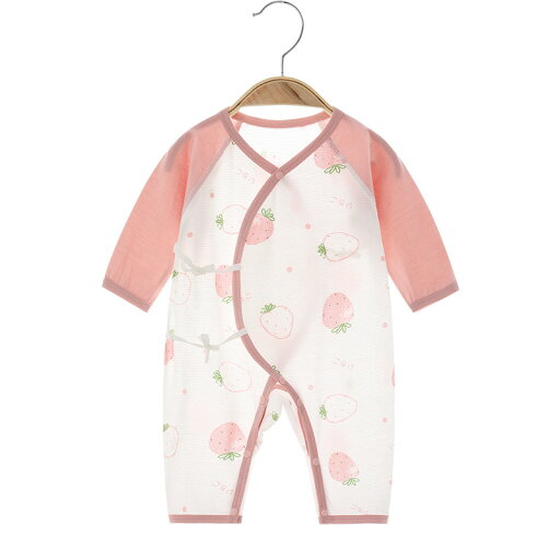 ベビー服 ロンパース 長袖女の子薄手 綿 男の子ドットイチゴ柄カバーオール キッズ 新生児 子供服 綿 コットン 赤ちゃん 保育園 幼稚園 おしゃれ 可愛い 韓国子ども服 ルームウェア 誕生日 出産お祝い プレゼント 初節句 入園 春 夏 お出かけ52 59 66 cm 1歳 ベビー服 ロンパース 長袖女の子薄手 綿 男の子ドットイチゴ柄カバーオール キッズ 新生児 子供服 綿 コットン 赤ちゃん 保育園 幼稚園 おしゃれ 可愛い 韓国子ども服 ルームウェア 誕生日 出産お祝い プレゼント 初節句 入園 春 夏 お出かけ52 59 66 cm 1歳