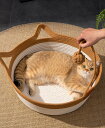 フェルト キャット ベッド 猫 ペット ベッド 夏 クール 小型犬 中型犬 犬小屋 室内用 洗える 丸洗い ペットハウス 丈夫 噛む子にお勧め 寝台 ぐっすり眠...