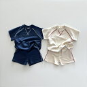 セットアップ キッズ 女の子 男の子 ベビー服 ジャージ 上下セット スポーツ 子供服 tシャツ ショートパンツ 夏服 おしゃれ 可愛い 子ども服 トップス ボ...