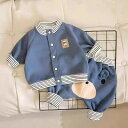 セットアップ キッズ 長袖 ベビー服 女の子 男の子 tシャツ 綿 ロングパンツ 子供服 ジャージ 上下セット スポーツ 春服 秋服 スウェット 赤ちゃん おし...