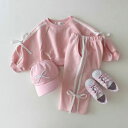 セットアップ キッズ 長袖 ベビー服 女の子 男の子 tシャツ 綿 ロングパンツ 子供服 ジャージ 上下セット スポーツ 春服 秋服 スウェット 赤ちゃん おし...