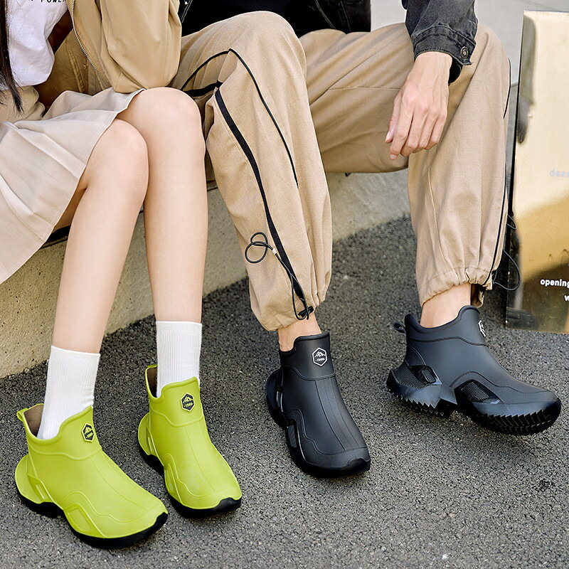 レインシューズ レインブーツ レディース メンズ おしゃれ 雨 台風 対策 ショート すべり止め 長靴 雨靴 防水 軽量 通勤 通学 防水 釣り 作業 履きやす...