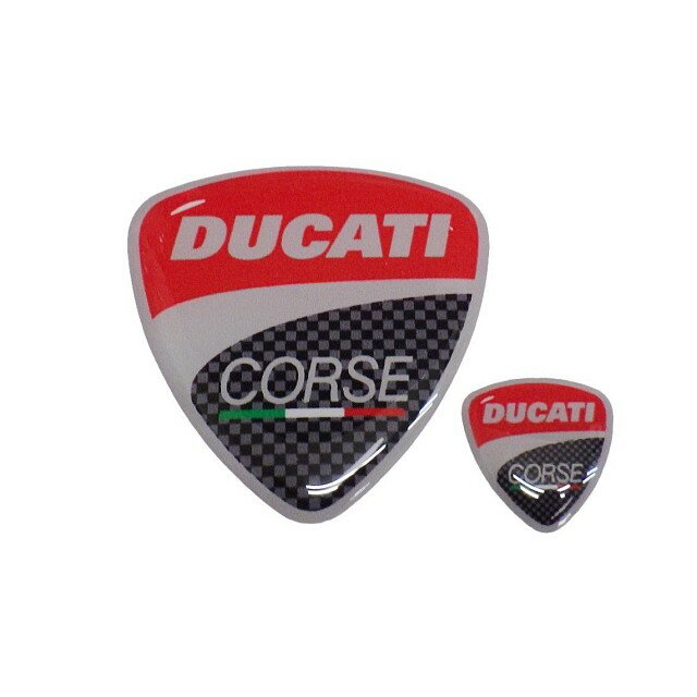 DUCATI CORSE sublime 3Dステッカー ドゥカティ コルセ
