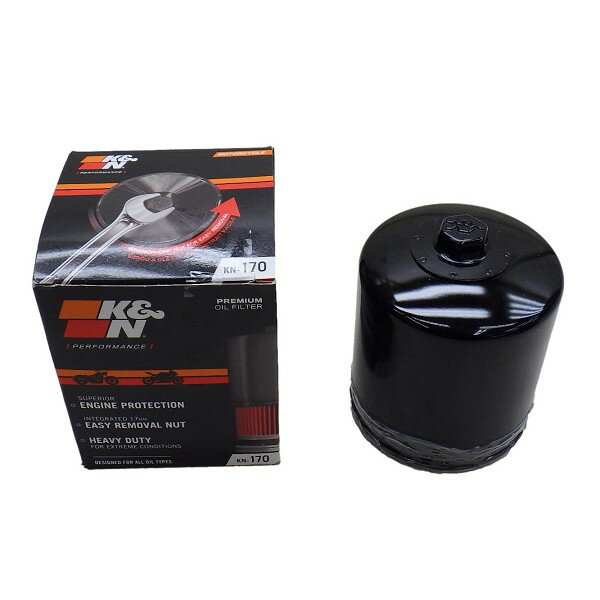 K&Nオイルフィルター XL1200 XL883 KN-170 Harley Davidson XLH FLH FX ハーレー