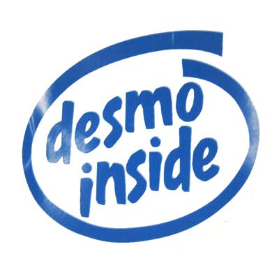 DUCATI desmo inside ステッカー ドゥカティ デスモ