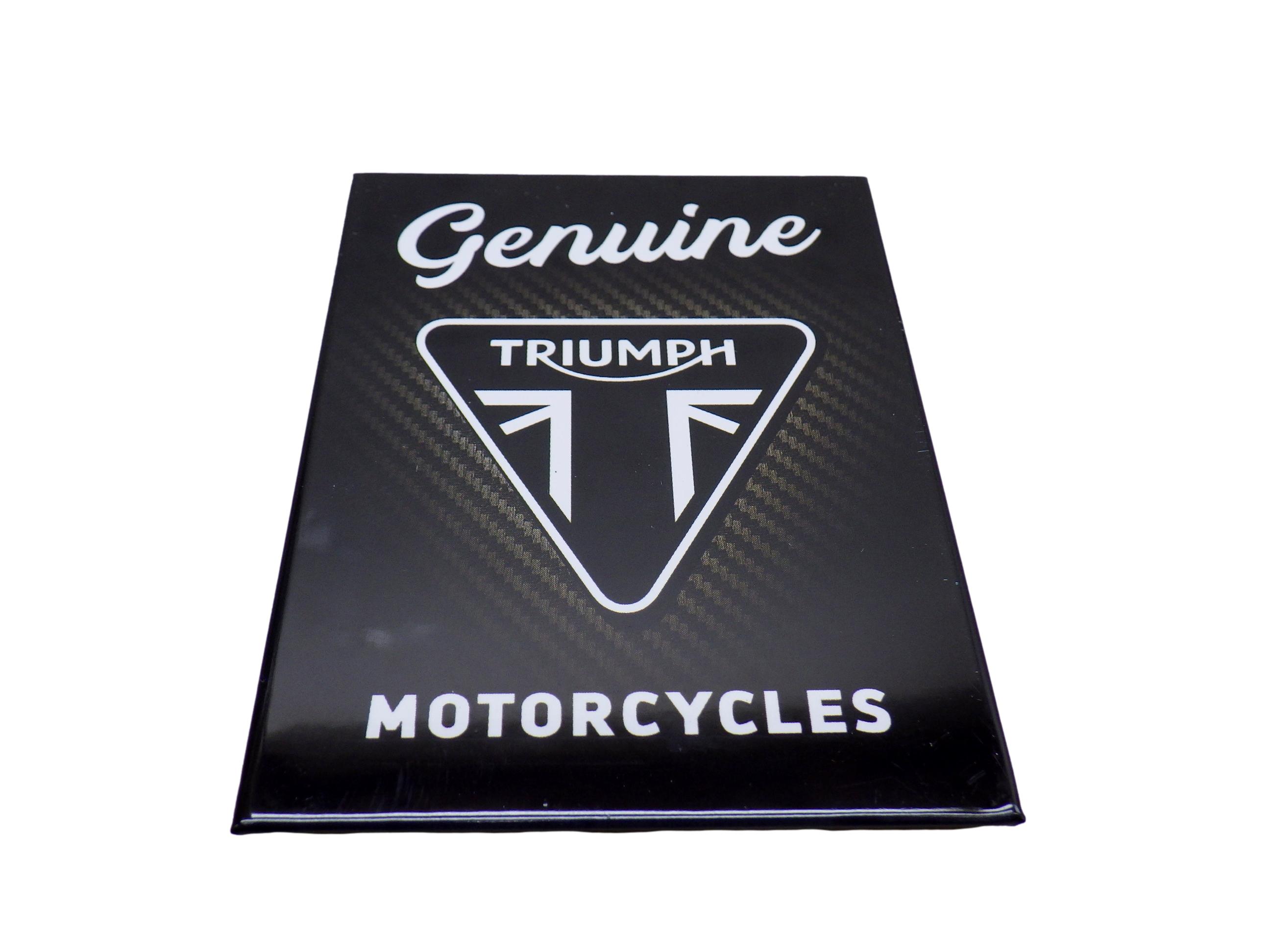 TRIUMPH GENUINE マグネットステッカー マグネットシート トライアンフ